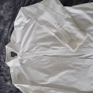 White men dress shirt